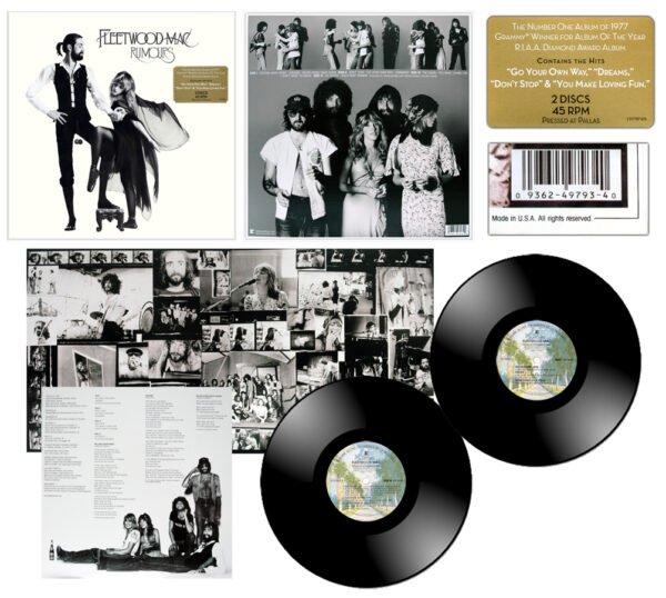 FLEETWOOD MAC - Rumors - DISCO FLEETWOOD MAC - Rumors (Edición Deluxe, 2LP 45RPM)
