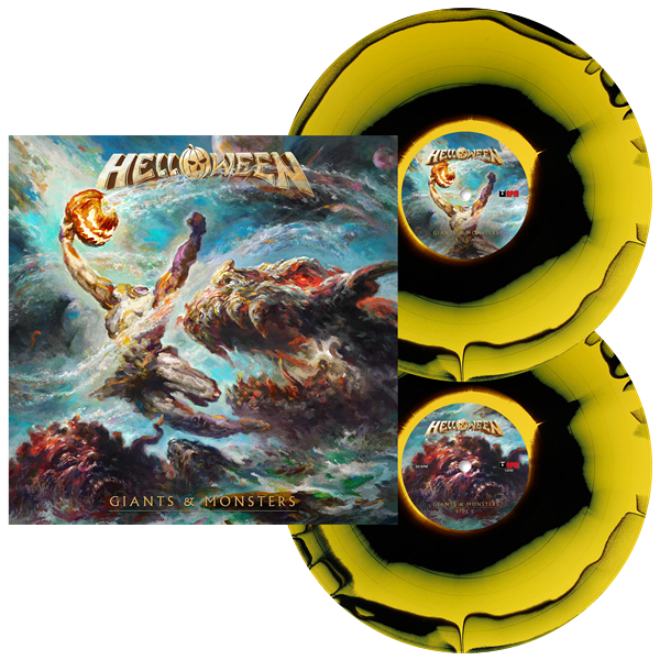HELLOWEEN - Giants and Monsters (Edición 2LP color - Black yellow)