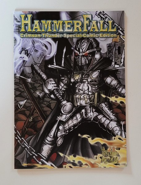 Hammerfall comic HAMMERFALL - Crimson Thunder (Edicion aniversario 2LP color + comic)