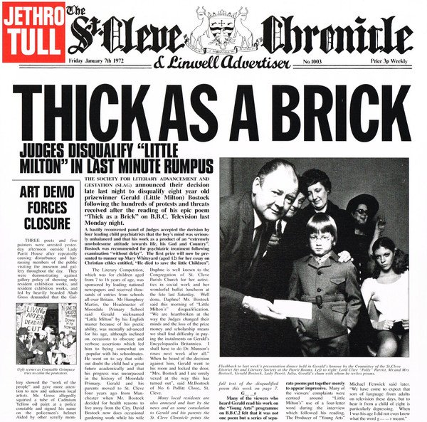 JETHRO TULL - Thick as a Brick (Steven Wilson Remix)