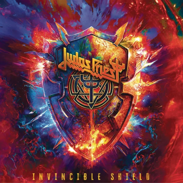 JUDAS PRIEST - INVINCIBLE SHIELD (2LP) TAPA JUDAS PRIEST - Invincible Shield (2LP)