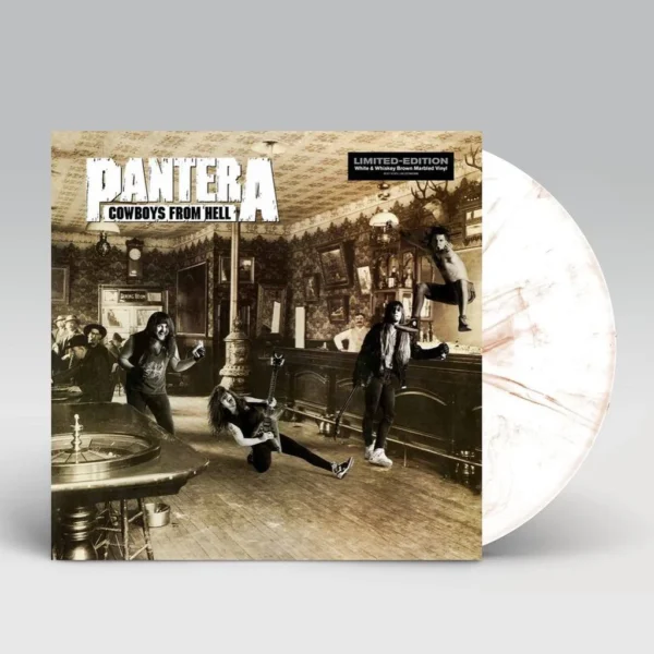 PANTERA - COWBOYS FROM HELL (MARBLED BROWN VINYL) (I) PANTERA - Cowboys From Hell (Edición limitada color)
