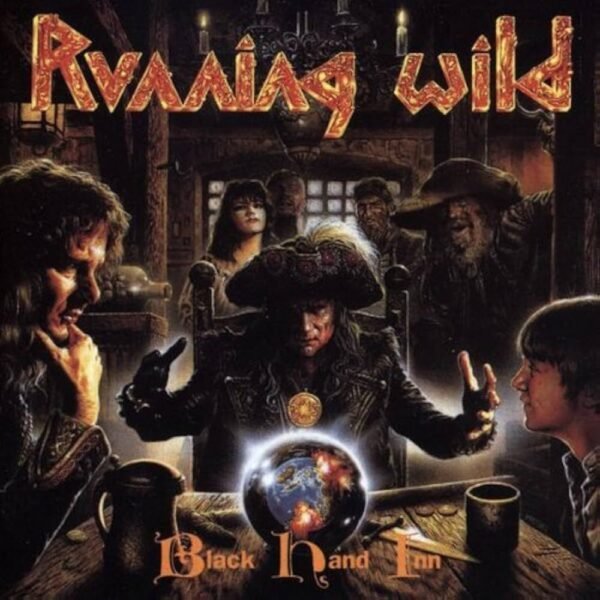 RUNNING WILD - Black Hand Inn - TAPA RUNNING WILD - Black Hand Inn (Edición limitada, 2LP color)