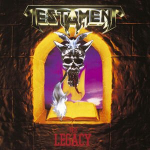 TESTAMENT Legacy - Purple Blue Red Marble TAPA TESTAMENT - The Legacy (LP color)