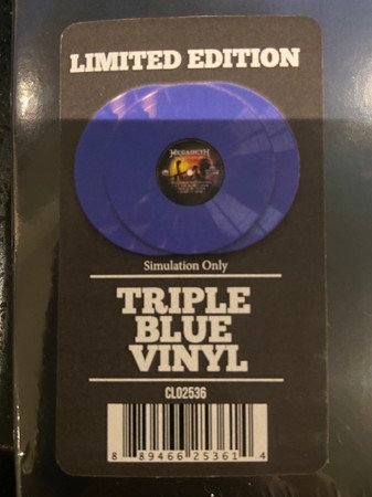 night in ba MEGADETH - A Night in Buenos Aires (Edición limitada, 3LP color)