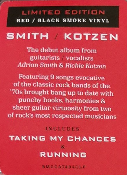 SMITH/KOTZEN - Smith/Kotzen (Edición limitada color)