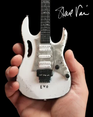 Mini Guitar - STEVE VAI Ibanez Vintage JEM EVO - Axe Heaven