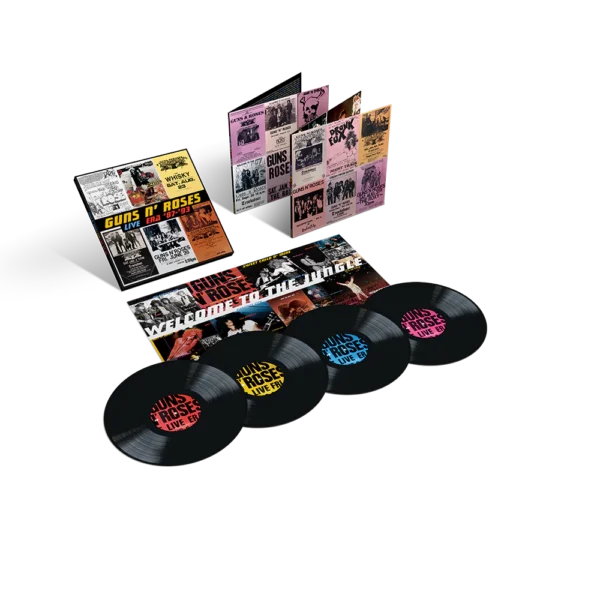 GUNS N ROSES - Live Era - DISCO GUNS N ROSES - Live Era '87-'93 (Deluxe 4LP 180gr)
