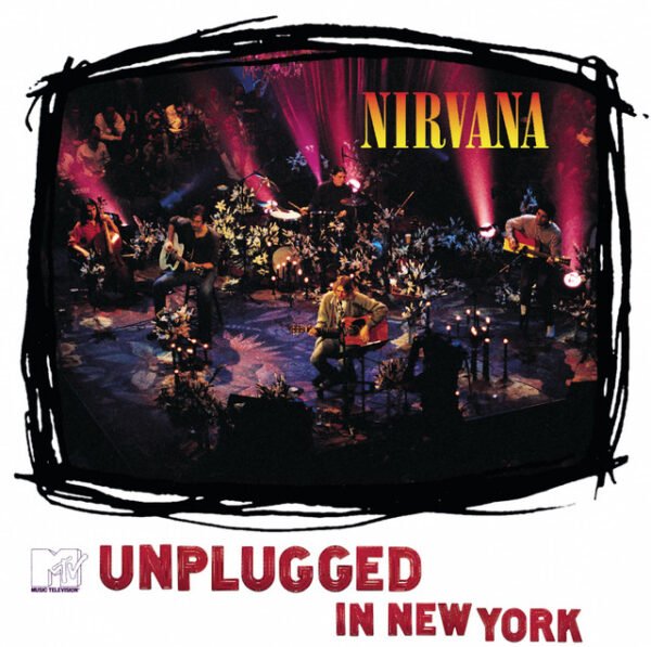 NIRVANA - Unplugged - TAPA NIRVANA - MTv Unplugged in N.Y.
