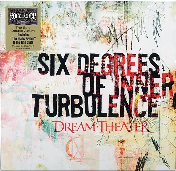 DREAM THEATER - Six Degrees - TAPA DREAM THEATER - Six Degrees of Inner Turbulence (Rocktober edition - 2LP clear)