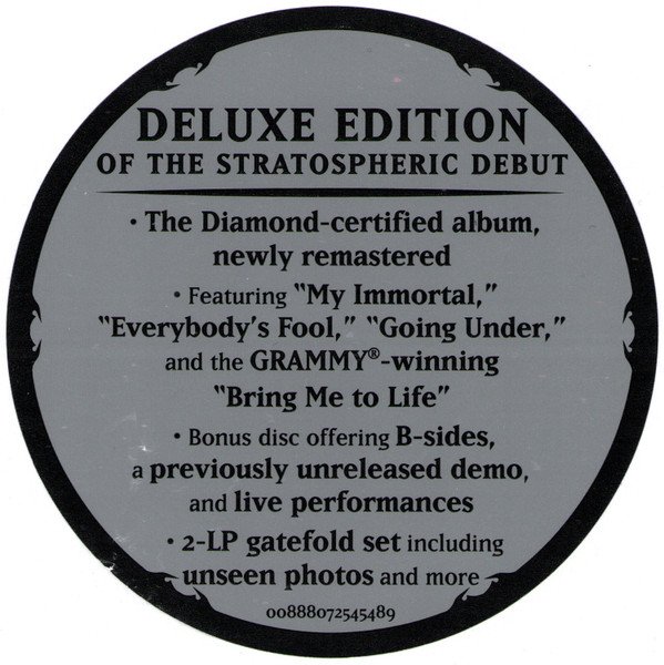 EVANESCENSE - Fallen - Sticker EVANESCENCE - Fallen (2LP edición 20 aniversario)
