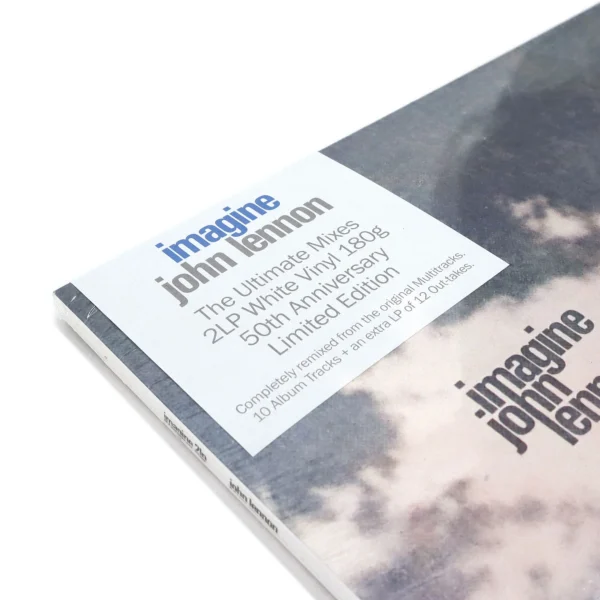 JOHN LENNON - Imagine - STICKER JOHN LENNON - Imagine - (2LP color, Limited Mixes 50 aniversario)