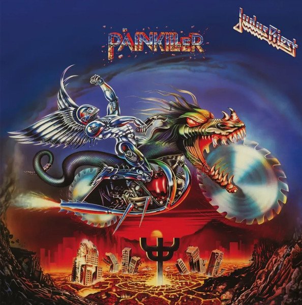 JUDAS PRIEST - Painkiller - TAPA JUDAS PRIEST - Painkiller (35th anniversary - 1LP color)