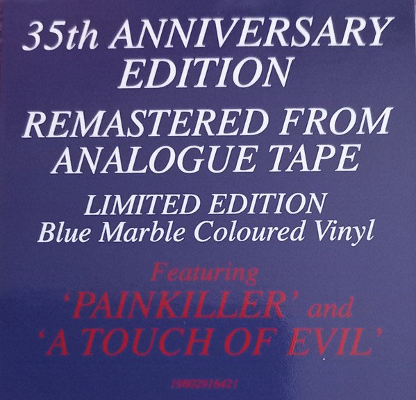 JUDAS PRIEST - Painkiller - sticker JUDAS PRIEST - Painkiller (35th anniversary - 1LP color)