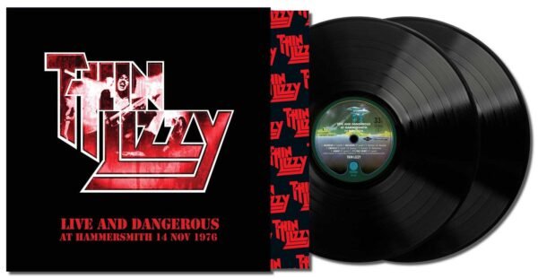 THIN LIZZY - Hammerstimth - TAPA THIN LIZZY - Live and Dangerous at Hammersmith 14 Nov 1976 (2LP 180gr)