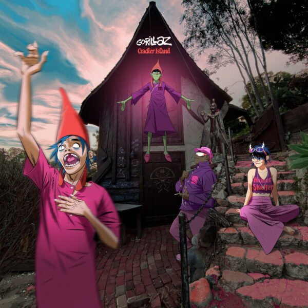 GORILLAZ - Cracker Island - TAPA GORILLAZ - Cracker Island (1LP, 180gr)