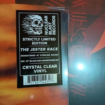 IN FLAMES - jester - sticker limitado IN FLAMES - The Jester Race (1LP + 10", transparente)