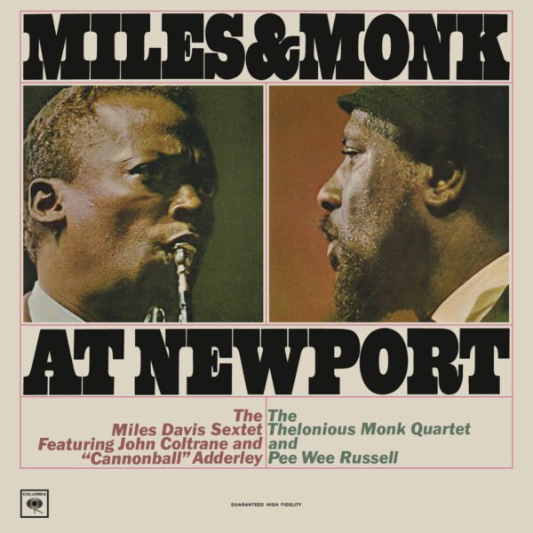 MILES DAVIS - Miles and monk live - TAPA MILES DAVIS - Miles & Monk at Newport (1LP, Mono)