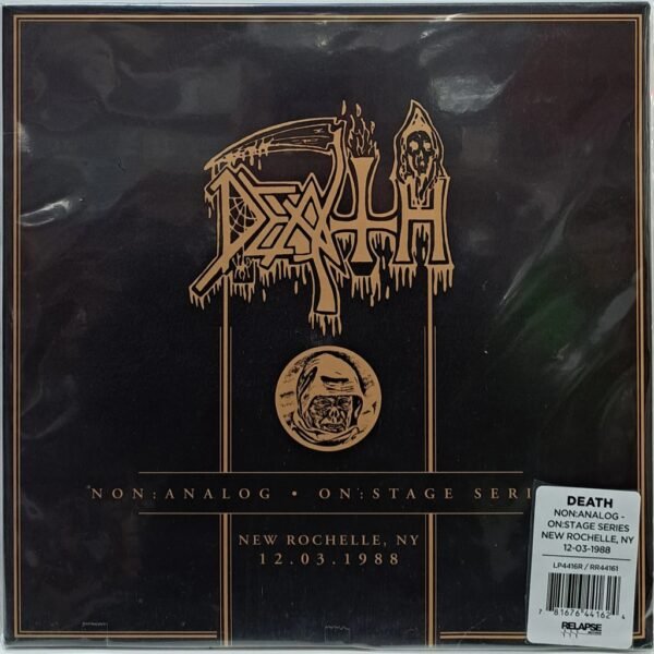 DEATH - Non Analog On Stage series: New Rochelle, NY 1988 (2LP negros)